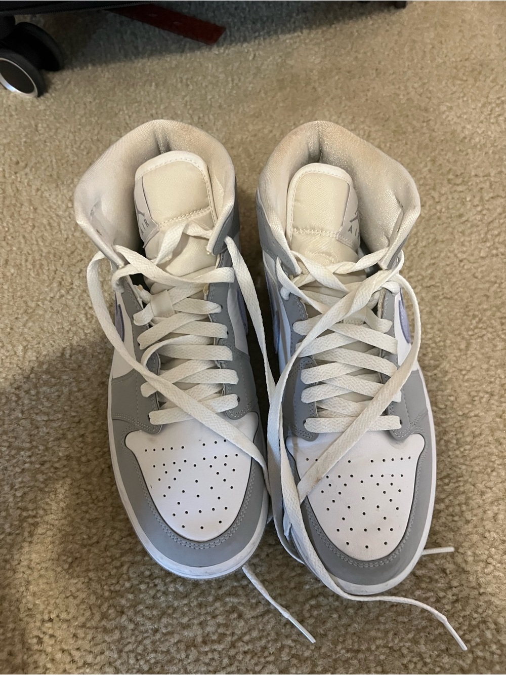 Jordan White High-Tops